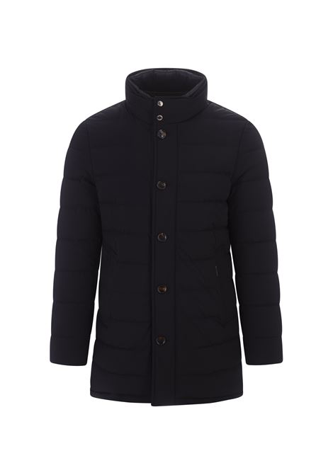 CALEGARI-KN Single-Breasted Coat In Dark Blue